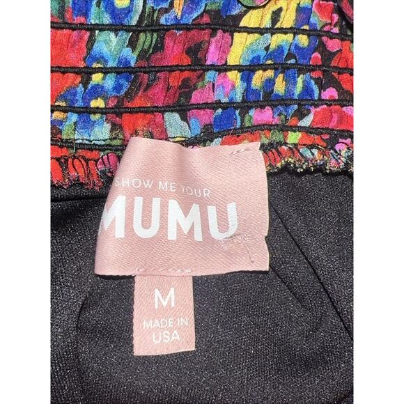 Show Me Your MuMu Colorful Floral Mini Dress - Picture 5 of 7